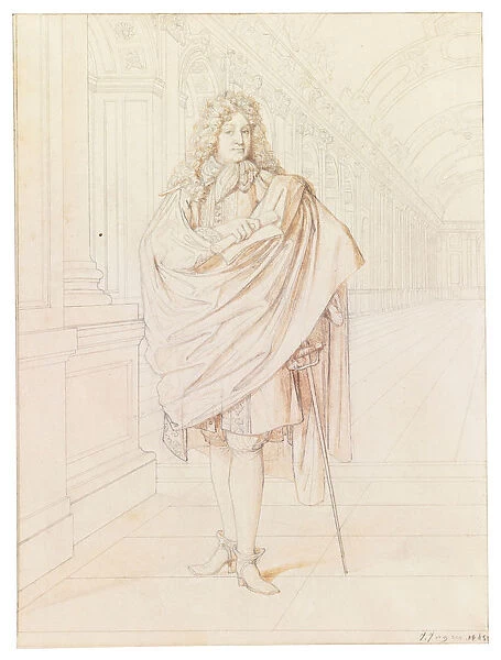 Portrait of the poet Jean Racine (1639-1699)