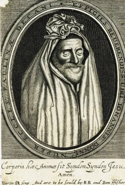 Framed Print : Portrait of the poet John Donne (1572-1631), frontispiece to Deaths duell, 1633 Framed Print : Portrait of the poet John Donne (1572-1631), frontispiece to Deaths duell, 1633