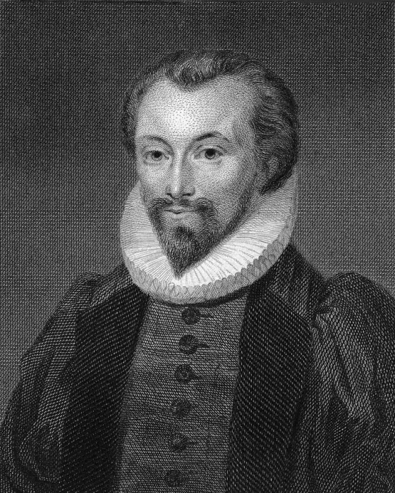 Framed Print : Portrait of the poet John Donne (1572-1631). Creator: Clint, George (1770-1854) Framed Print : Portrait of the poet John Donne (1572-1631). Creator: Clint, George (1770-1854)
