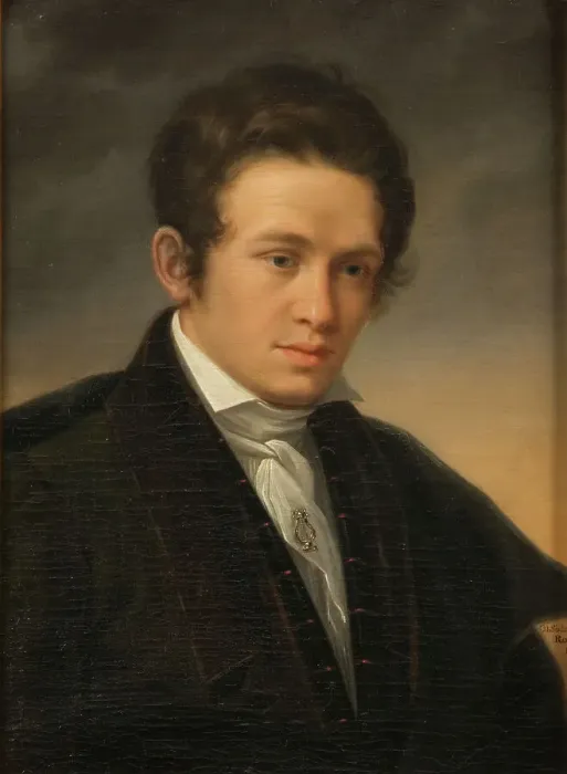Framed Print : Portrait of the poet Karl August Nicander (1799-1839), 1827 Framed Print : Portrait of the poet Karl August Nicander (1799-1839), 1827