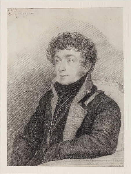 Portrait of the Poet Konstantin Nikolayevich Batyushkov (1787-1855), 1815