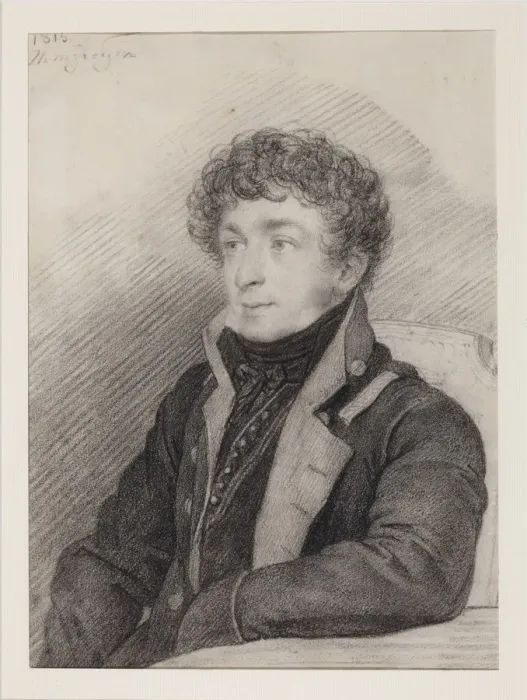 Framed Print : Portrait of the Poet Konstantin Nikolayevich Batyushkov (1787-1855), 1815 Framed Print : Portrait of the Poet Konstantin Nikolayevich Batyushkov (1787-1855), 1815