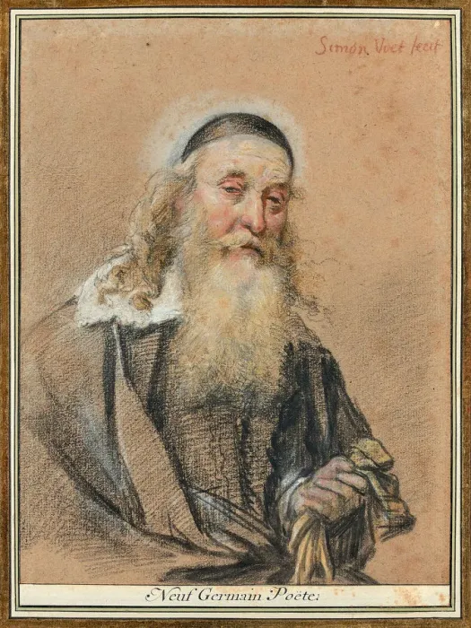 Framed Print : Portrait of the poet Louis de Neufgermain (1574-1662) Framed Print : Portrait of the poet Louis de Neufgermain (1574-1662)