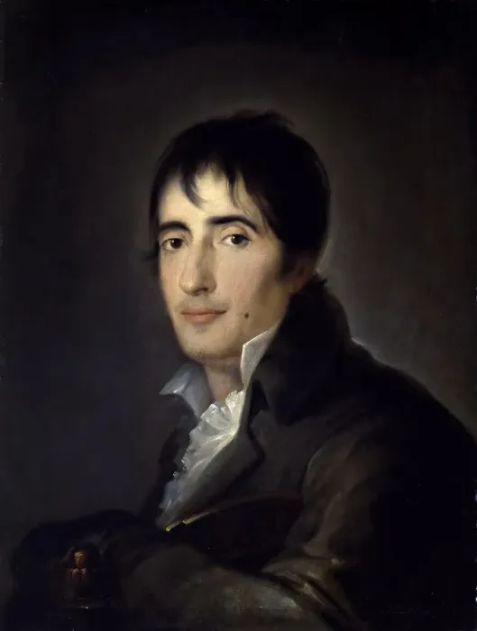 Framed Print : Portrait of the poet Manuel Jose Quintana (1772-1857), 1806. Creator: Ribelles y Helip Framed Print : Portrait of the poet Manuel Jose Quintana (1772-1857), 1806. Creator: Ribelles y Helip
