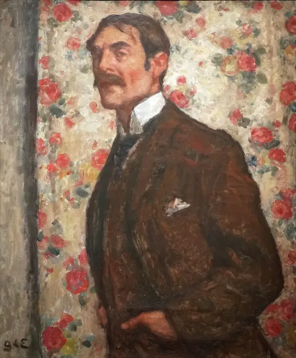 Framed Print : Portrait of the poet Paul Valéry (1871-1945), c.1910. Creator: Espagnat, Georges, de (1870-1950) Framed Print : Portrait of the poet Paul Valéry (1871-1945), c.1910. Creator: Espagnat, Georges, de (1870-1950)