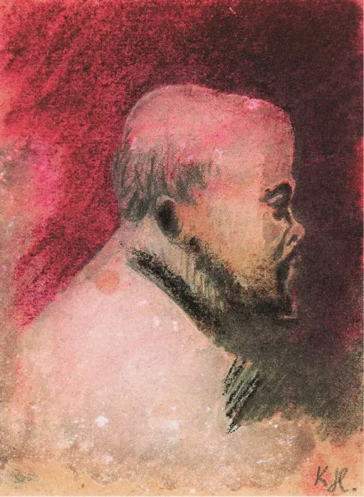 Framed Print : Portrait of the Poet Paul Verlaine (1844-1896), 1896. Artist: Hlavacek, Karel (1874-1898) Framed Print : Portrait of the Poet Paul Verlaine (1844-1896), 1896. Artist: Hlavacek, Karel (1874-1898)