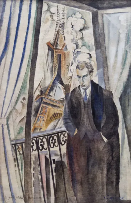 Framed Print : Portrait of the poet Philippe Soupault (1897-1990), 1922 Framed Print : Portrait of the poet Philippe Soupault (1897-1990), 1922