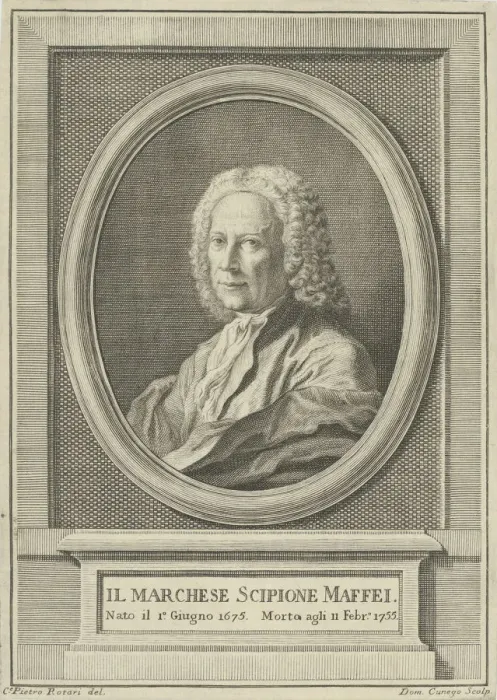 Framed Print : Portrait of the poet Scipione Maffei (1675-1755), c. 1750. Creator: Rotari, Pietro Antonio Framed Print : Portrait of the poet Scipione Maffei (1675-1755), c. 1750. Creator: Rotari, Pietro Antonio