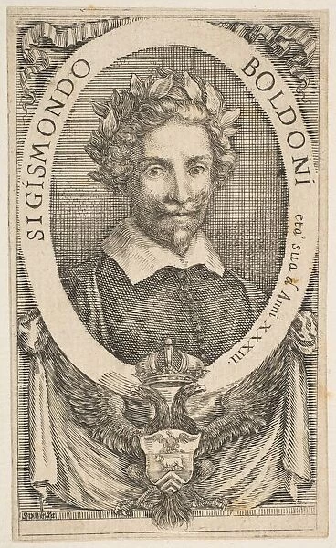 Portrait of the Poet Sigismond Boldoni, 1656. Creator: Stefano della Bella