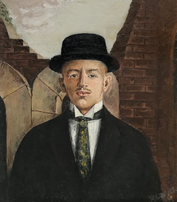 Framed Print : Portrait of the poet Vasili Kamensky (1884-1961) in a Top Hat, 1917. Artist: Shiman, Eduard Gustavovich (1885-1942) Framed Print : Portrait of the poet Vasili Kamensky (1884-1961) in a Top Hat, 1917. Artist: Shiman, Eduard Gustavovich (1885-1942)