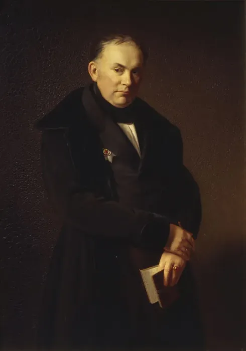 Framed Print : Portrait of the poet Vasily Zhukovsky (1783-1852), 1844. Artist: Hildebrandt, Ferdinand Theodor (1804-1874) Framed Print : Portrait of the poet Vasily Zhukovsky (1783-1852), 1844. Artist: Hildebrandt, Ferdinand Theodor (1804-1874)