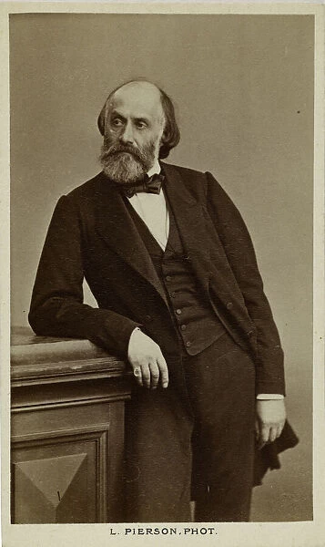 Portrait of the poet Victor de Laprade (1812-1883), c. 1870