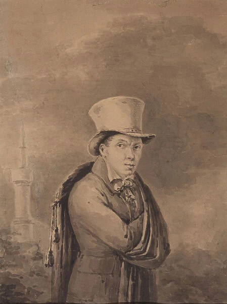 Portrait of the Poet Viktor Grigoryevich Teplyakov (1804-1842), 1830s