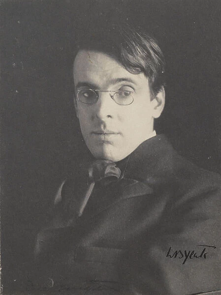 Portrait of the poet William Butler Yeats (1865-1939), 1903