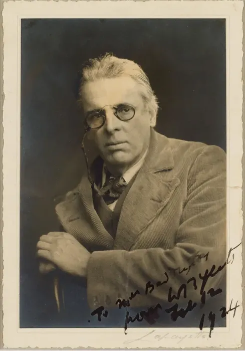 Framed Print : Portrait of the poet William Butler Yeats (1865-1939). Creator: Lafayette Framed Print : Portrait of the poet William Butler Yeats (1865-1939). Creator: Lafayette