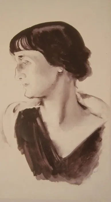Framed Print : Portrait of the Poetess Anna Akhmatova (1889-1966), 1928. Artist: Tyrsa, Nikolai Andreyevich (1887-1942) Framed Print : Portrait of the Poetess Anna Akhmatova (1889-1966), 1928. Artist: Tyrsa, Nikolai Andreyevich (1887-1942)