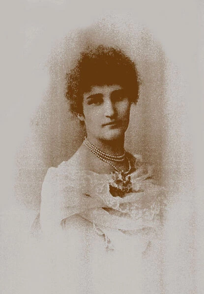 Portrait of the Poetess Mirra Lokhvitskaya (1869-1905), 1890s