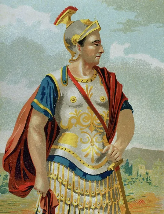 Framed Print : Portrait of Pompey the Great, 1875. Creator: Unknown Framed Print : Portrait of Pompey the Great, 1875. Creator: Unknown