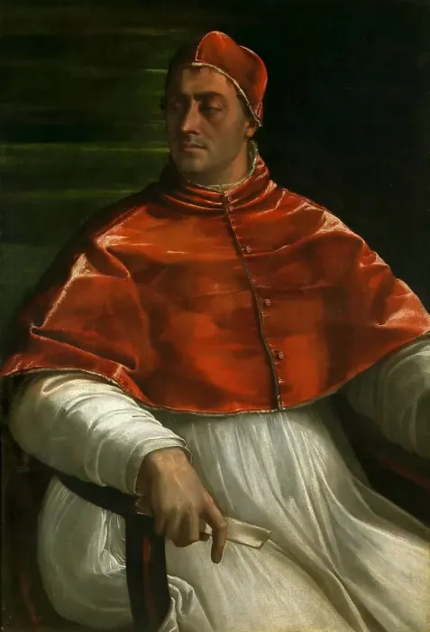 Framed Print : Portrait of Pope Clement VII (1478-1534), 1526. Creator: Piombo, Sebastiano, del (1485-1547) Framed Print : Portrait of Pope Clement VII (1478-1534), 1526. Creator: Piombo, Sebastiano, del (1485-1547)