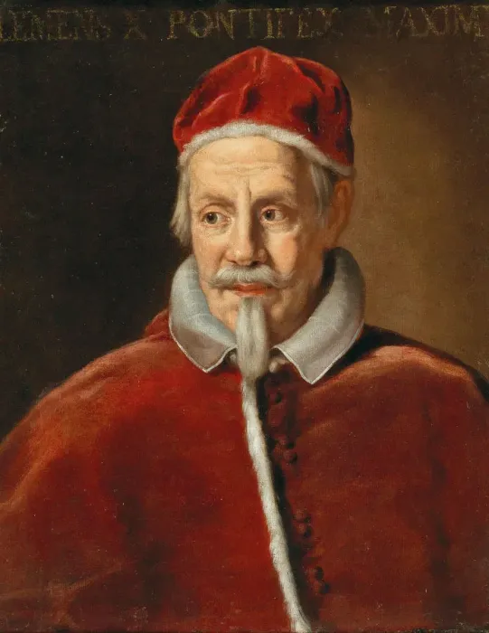 Framed Print : Portrait of the Pope Clement X (1590-1676), Early 1670s. Creator: Ferri, Ciro (1634-1689) Framed Print : Portrait of the Pope Clement X (1590-1676), Early 1670s. Creator: Ferri, Ciro (1634-1689)