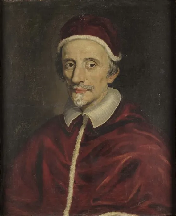 Framed Print : Portrait of Pope Innocent XI (1611-1689), Second Half of the 17th cen. Creator: Gaulli (Il Baciccio), Giovanni Battista, (Circle) (1639-1709) Framed Print : Portrait of Pope Innocent XI (1611-1689), Second Half of the 17th cen. Creator: Gaulli (Il Baciccio), Giovanni Battista, (Circle) (1639-1709)