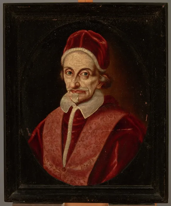 Framed Print : Portrait of Pope Innocent XI (1611-1689), between 1670-1700. Creator: Unknown Framed Print : Portrait of Pope Innocent XI (1611-1689), between 1670-1700. Creator: Unknown