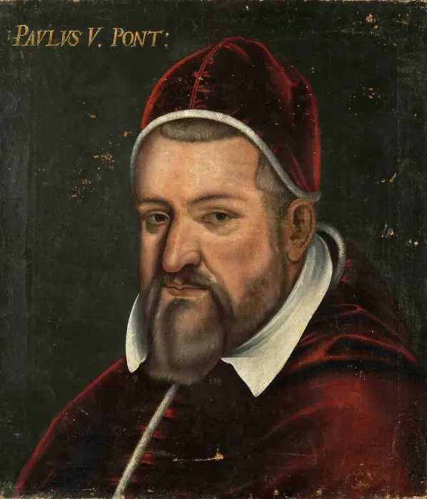 Framed Print : Portrait of Pope Paul V (1552-1621). Creator: Anonymous Framed Print : Portrait of Pope Paul V (1552-1621). Creator: Anonymous