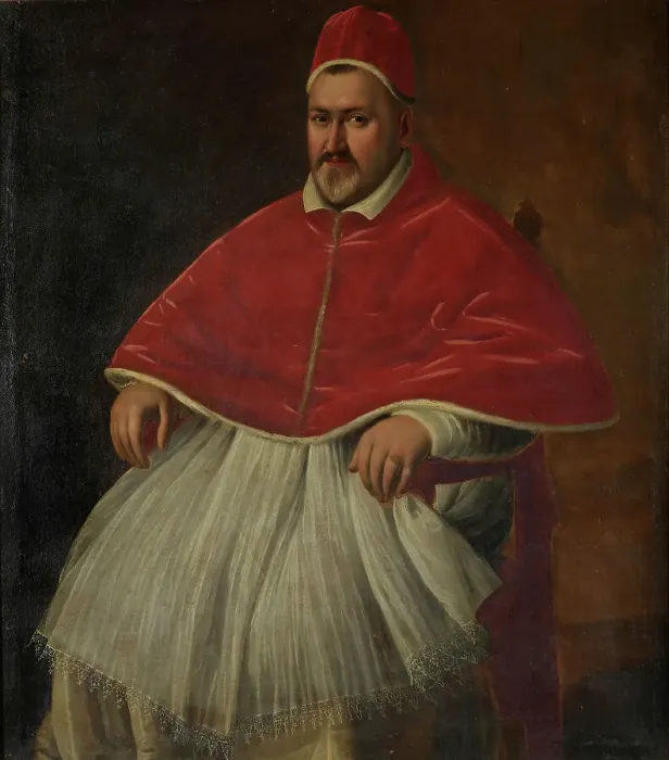 Framed Print : Portrait of Pope Paul V (1552-1621) Copy after Caravaggio, after 1605. Creator: Padovanino (1588-1649) Framed Print : Portrait of Pope Paul V (1552-1621) Copy after Caravaggio, after 1605. Creator: Padovanino (1588-1649)