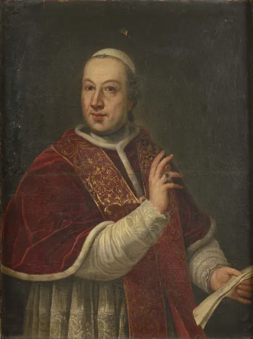 Framed Print : Portrait of the Pope Pius VI (1717-1799), Second Half of the 18th cen Framed Print : Portrait of the Pope Pius VI (1717-1799), Second Half of the 18th cen