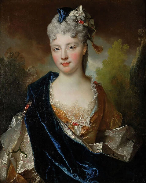 Portrait présumé de Madame la duchesse de Beaufort, 1714. Creator: Nicolas de Largilliere
