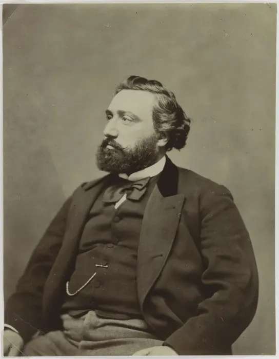 Framed Print : Portrait of the Prime Minister of France Leon Gambetta (1838-1882) Framed Print : Portrait of the Prime Minister of France Leon Gambetta (1838-1882)