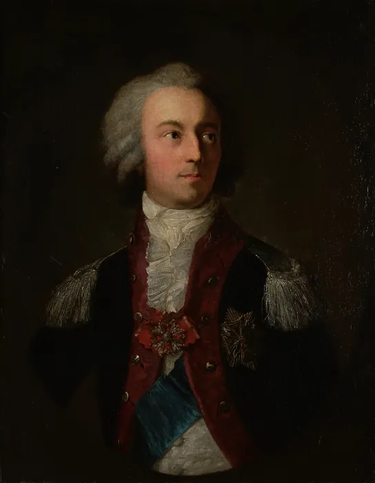 Framed Print : Portrait of Prince Adam Kazimierz Czartoryski (1734-1823) as the Commandant of the Corps... 1680s. Creator: Jozef Grassi Framed Print : Portrait of Prince Adam Kazimierz Czartoryski (1734-1823) as the Commandant of the Corps... 1680s. Creator: Jozef Grassi