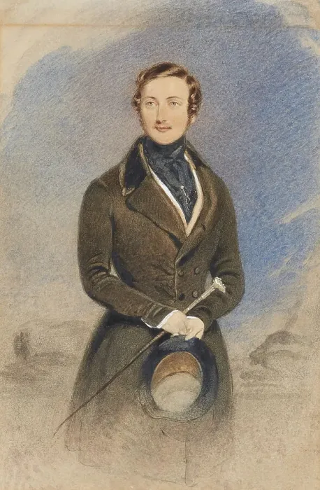 Framed Print : Portrait of Prince Albert (1819-1861), c 1840. Creator: Drummond, William (active 1800-1850) Framed Print : Portrait of Prince Albert (1819-1861), c 1840. Creator: Drummond, William (active 1800-1850)