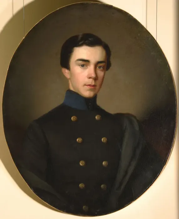 Framed Print : Portrait of Prince Alexander Mikhailovich Golitsyn (1838-1919), 1850s. Artist: Anonymous Framed Print : Portrait of Prince Alexander Mikhailovich Golitsyn (1838-1919), 1850s. Artist: Anonymous