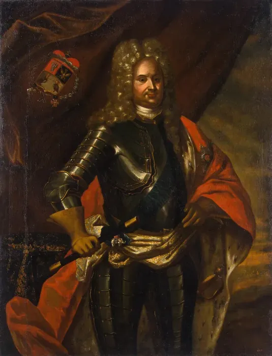 Framed Print : Portrait of Prince Anikita Ivanovich Repnin (1668-1726), 1724. Artist: Anonymous Framed Print : Portrait of Prince Anikita Ivanovich Repnin (1668-1726), 1724. Artist: Anonymous