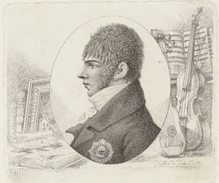 Framed Print : Portrait of Prince Antoni Henryk Radziwill (1775-1833), 1790s Framed Print : Portrait of Prince Antoni Henryk Radziwill (1775-1833), 1790s