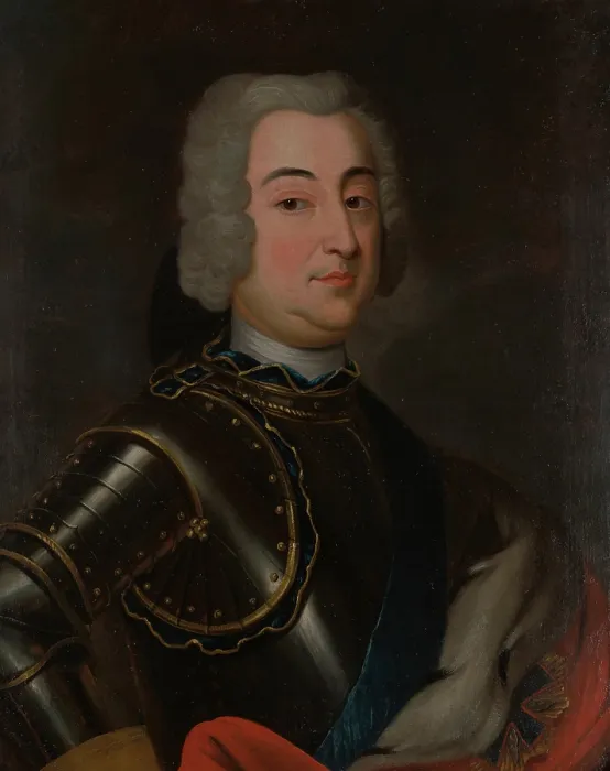 Framed Print : Portrait of Prince August Aleksander Czartoryski (1697-1782), 1731-1750. Creator: Unknown Framed Print : Portrait of Prince August Aleksander Czartoryski (1697-1782), 1731-1750. Creator: Unknown