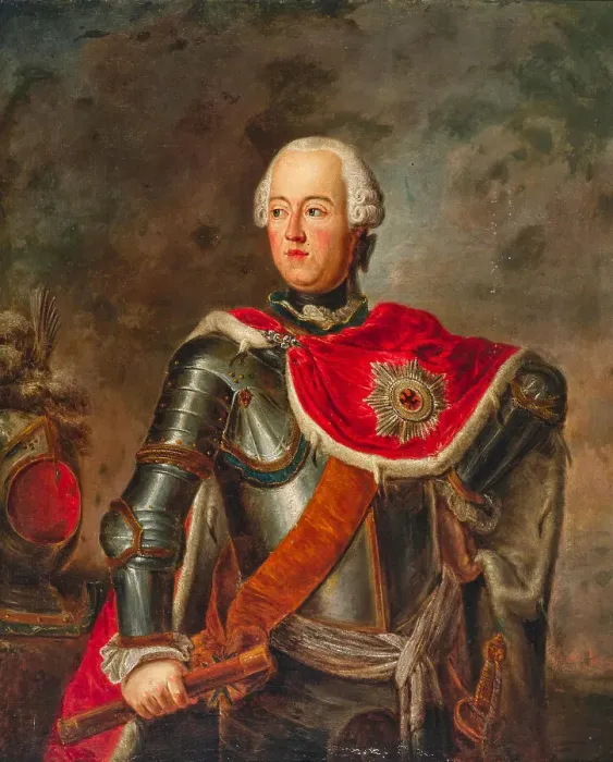 Framed Print : Portrait of Prince Augustus William of Prussia (1722-1758), First half of the 18th cent.. Creator: Pesne, Antoine, School (1683-1757) Framed Print : Portrait of Prince Augustus William of Prussia (1722-1758), First half of the 18th cent.. Creator: Pesne, Antoine, School (1683-1757)