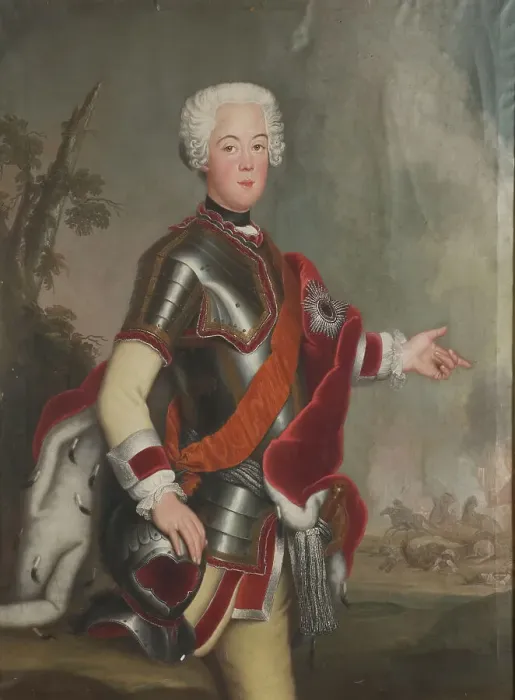 Framed Print : Portrait of Prince Augustus William of Prussia 1722-58. Creator: Unknown