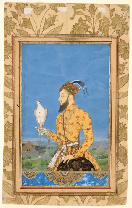 Framed Print : Portrait of Prince Azam Shah, late 17th / early 18th century. Creator: Unknown Framed Print : Portrait of Prince Azam Shah, late 17th / early 18th century. Creator: Unknown