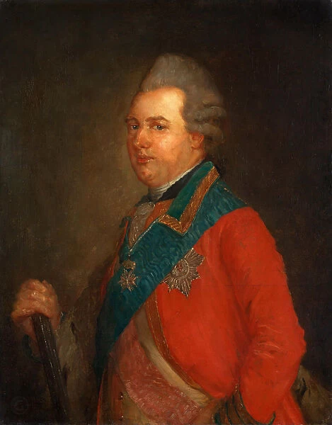 Portrait of Prince Charles of Hesse-Kassel (1744-1836). Creator: Perronneau, Jean-Baptiste