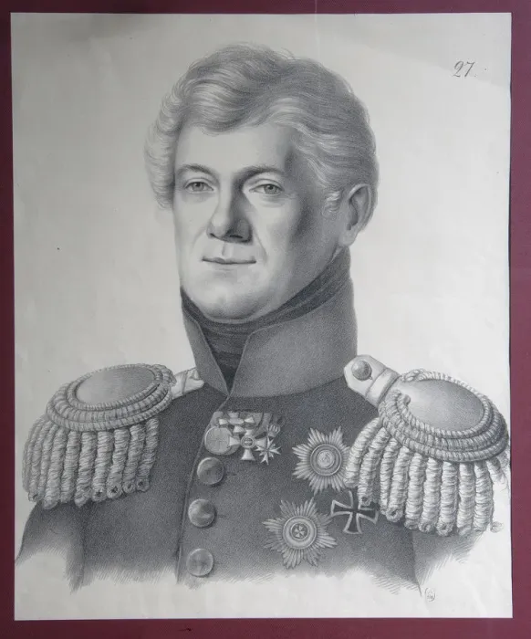 Framed Print : Portrait of Prince Dmitriy Vladimirovich Golitsyn (1771-1844), 1820s. Artist: Hippius, Gustav Adolf (1792-1856) Framed Print : Portrait of Prince Dmitriy Vladimirovich Golitsyn (1771-1844), 1820s. Artist: Hippius, Gustav Adolf (1792-1856)