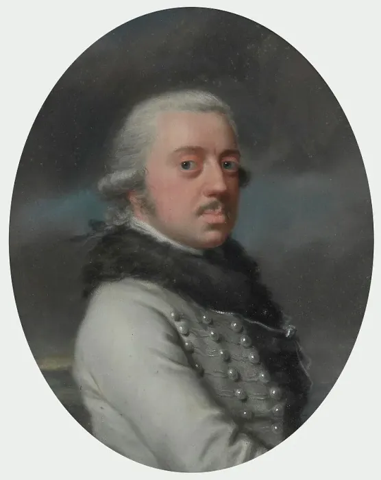 Framed Print : Portrait of Prince Eugen of Württemberg (1758-1822). Creator: Schröder, Johann Heinrich (1751-1812) Framed Print : Portrait of Prince Eugen of Württemberg (1758-1822). Creator: Schröder, Johann Heinrich (1751-1812)
