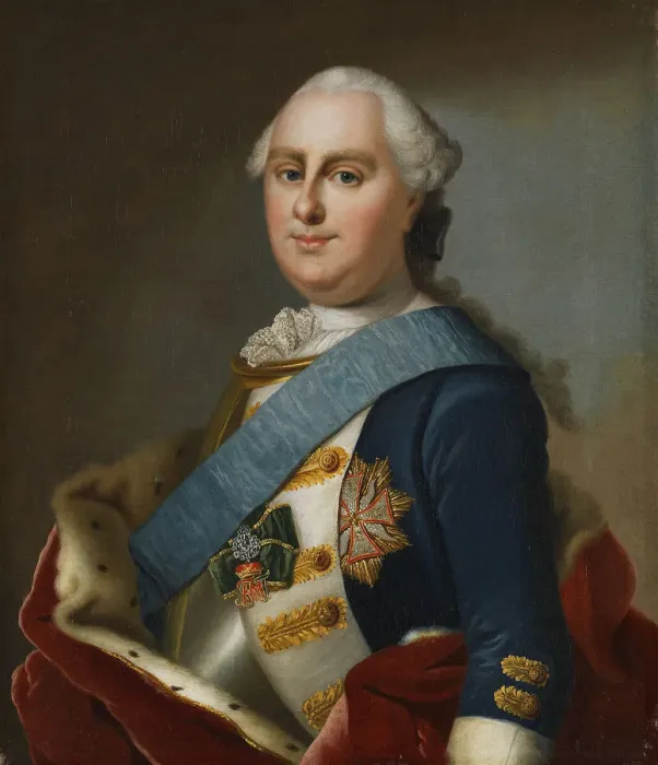 Framed Print : Portrait of Prince George William of Hesse-Darmstadt (1722-1782), ca 1760. Creator: Fiedler Framed Print : Portrait of Prince George William of Hesse-Darmstadt (1722-1782), ca 1760. Creator: Fiedler