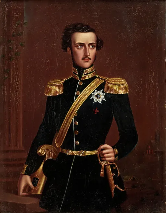 Framed Print : Portrait of Prince Gustav of Sweden (1827-1852), Duke of Uppland Framed Print : Portrait of Prince Gustav of Sweden (1827-1852), Duke of Uppland