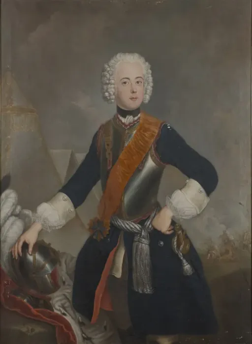 Framed Print : Portrait of Prince Henry of Prussia (1726-1802), 1740s Framed Print : Portrait of Prince Henry of Prussia (1726-1802), 1740s