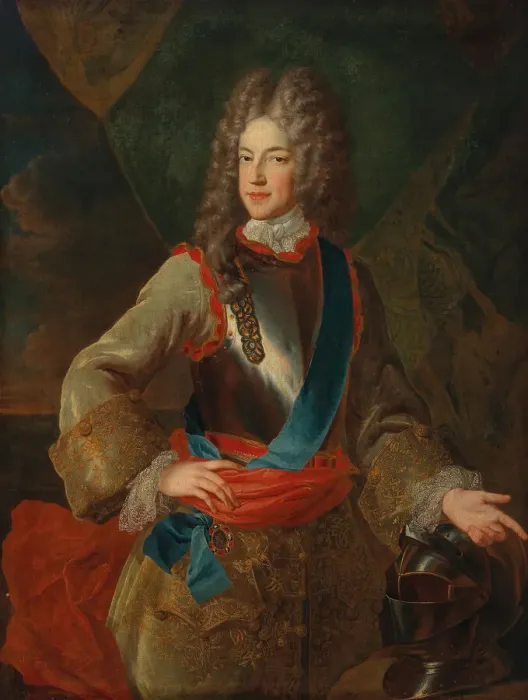Framed Print : Portrait of Prince James Francis Edward Stuart, nicknamed The Old Pretender, 1710s Framed Print : Portrait of Prince James Francis Edward Stuart, nicknamed The Old Pretender, 1710s