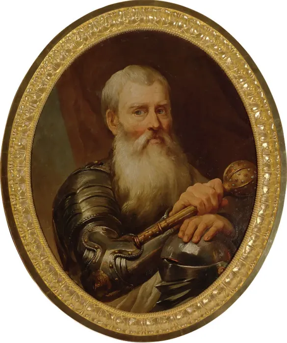 Framed Print : Portrait of Prince Krzysztof Radziwill (1585-1640), 1782-1783. Creator: Bacciarelli, Marcello (1731-1818) Framed Print : Portrait of Prince Krzysztof Radziwill (1585-1640), 1782-1783. Creator: Bacciarelli, Marcello (1731-1818)