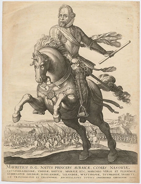 Portrait of Prince Maurice of Orange (1567-1625), 1630