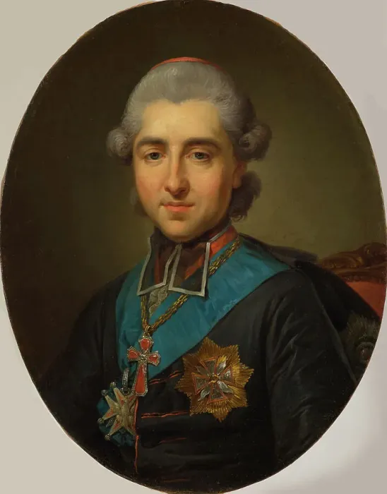 Framed Print : Portrait of Prince Michal Jerzy Poniatowski (1736-1794), Primate of Poland, ca 1775. Creator: Bacciarelli, Marcello (1731-1818) Framed Print : Portrait of Prince Michal Jerzy Poniatowski (1736-1794), Primate of Poland, ca 1775. Creator: Bacciarelli, Marcello (1731-1818)